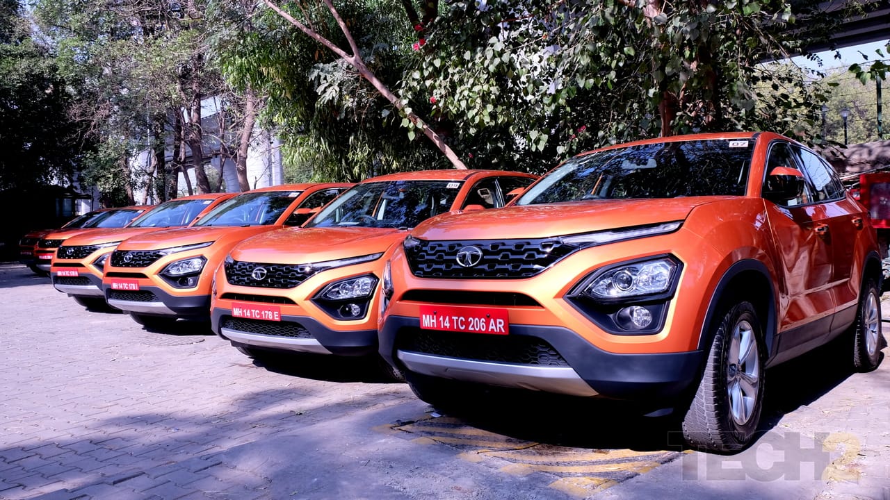 Tata Harrier. Image: tech2/ Ankit Vengurlekar